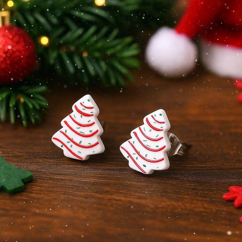 ecozran Halloween, Christmas, 4th of July Patriotic Earrings, Holiday Earrings Independence Day Stud Dangle Drop Earrings Hook Fashion Jewelry Gift for Women - Image 2
